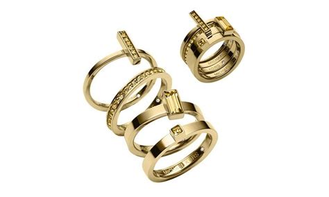 michael kors mercer ring|Michael Kors stackable rings.